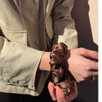 Silke Scrunchie Big | Chocolate