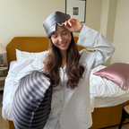 Cozy Silke Sovemaske | Mørkegrå