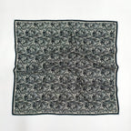 SilkWool Scarf – 70% Uld / 30% Mulberry Silke | Midnight Paisley