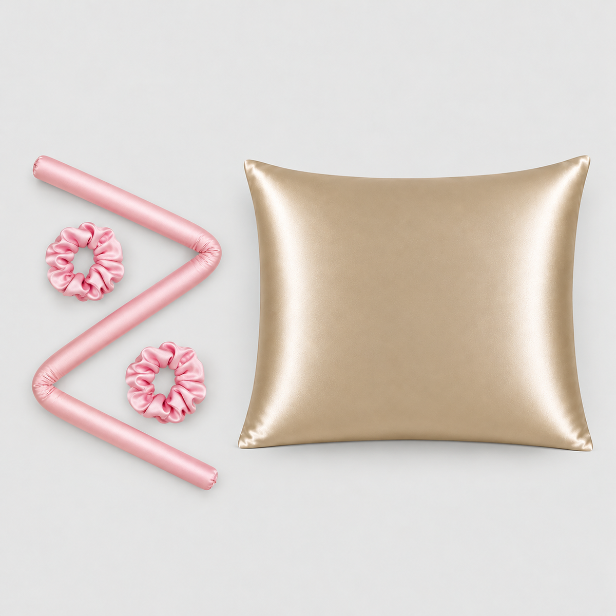 Silk Curl Kit | Silke Pudebetræk & Curl Band