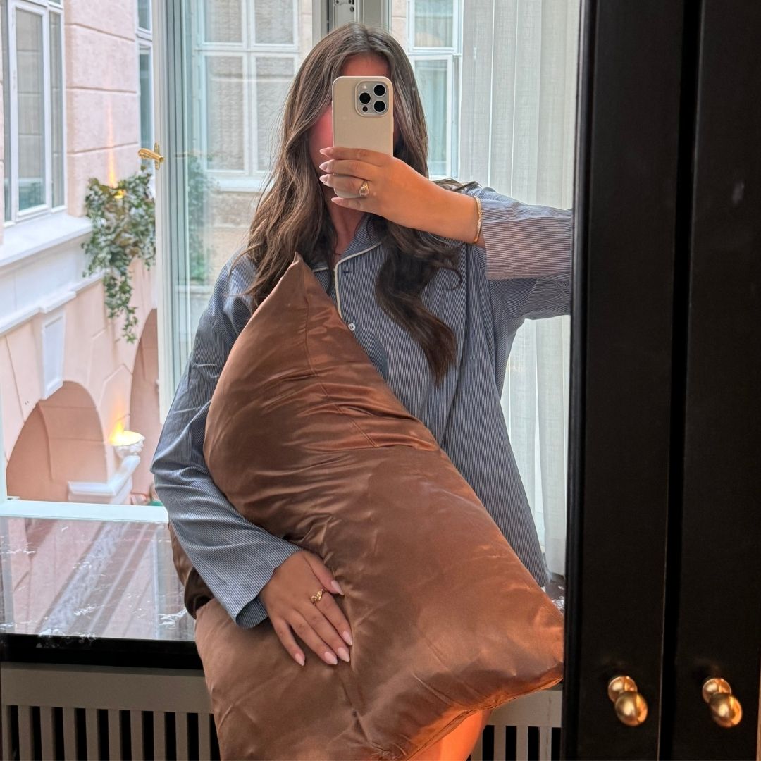 Silke Pudebetræk | Chocolate