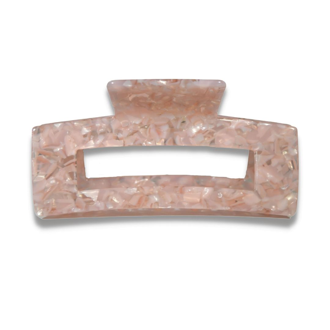 EMMA HÅRKLEMME - BABY PINK XL (13 cm)