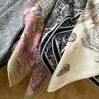 SilkWool Scarf – 70% Uld / 30% Mulberry Silke | Botanical Terrace