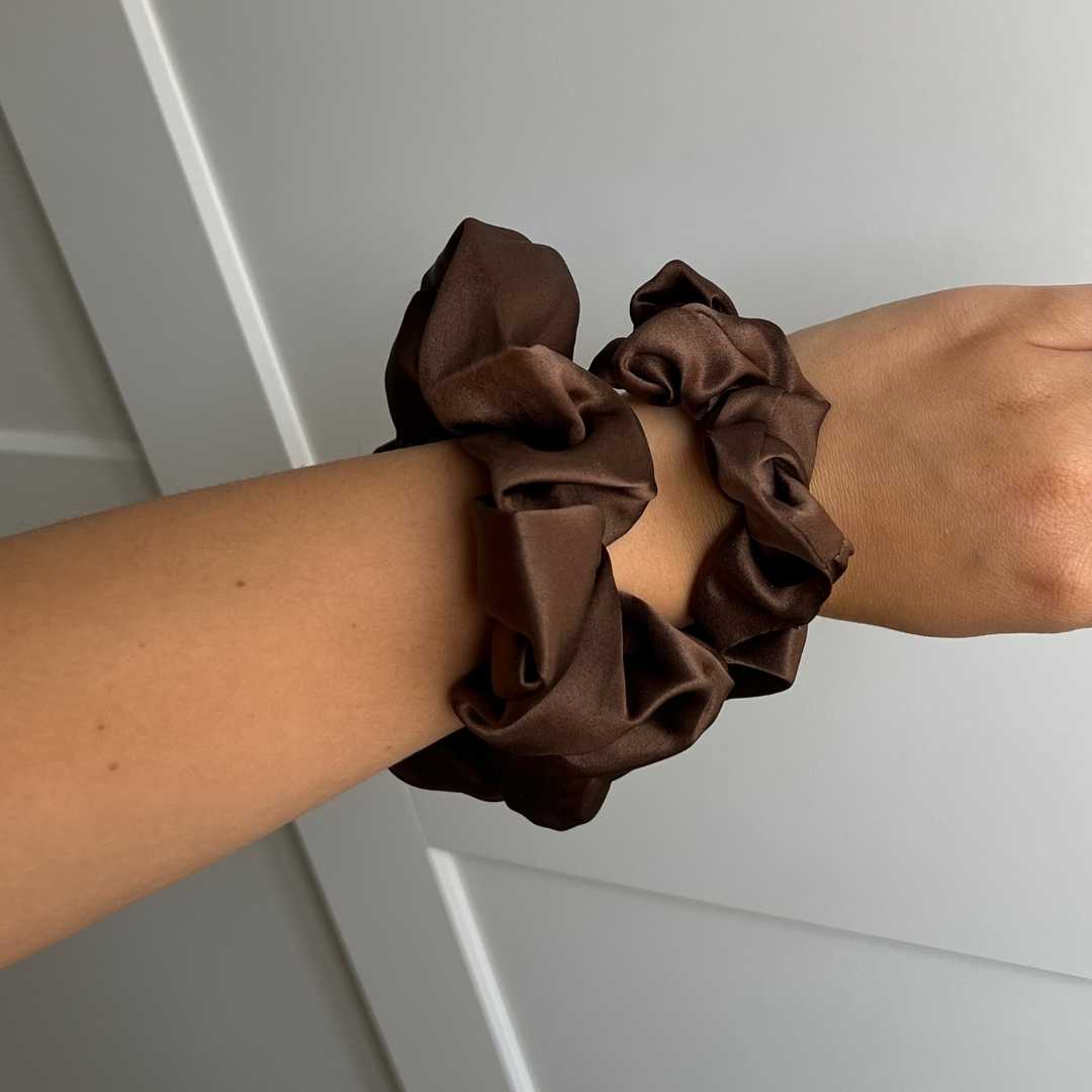 Silke Scrunchie XL | Chocolate