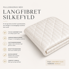 Rullemadras med Langfibret Silkefyld | Behageligt soveklima & ekstra komfort