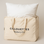 Silkepude med Mulberry-silkefyld