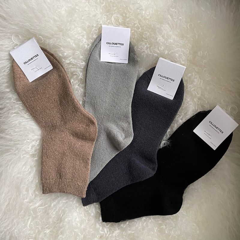 Silk Wool™ Strømper | Uld- & Silkeblanding